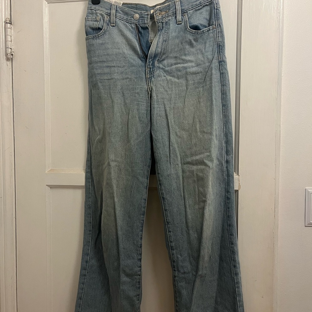 Levi's Light Blue Flare Jeans